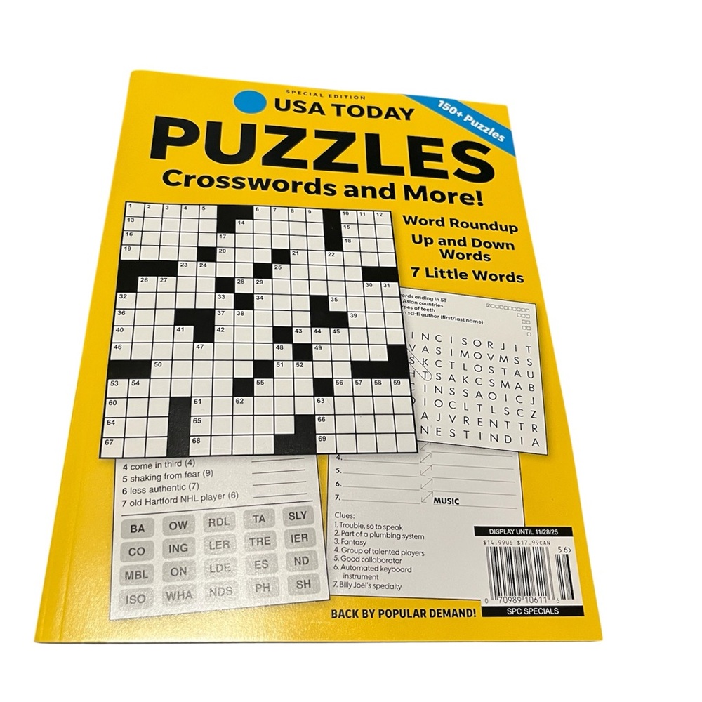 USA Today Puzzles Crosswords and More! Special Edition
